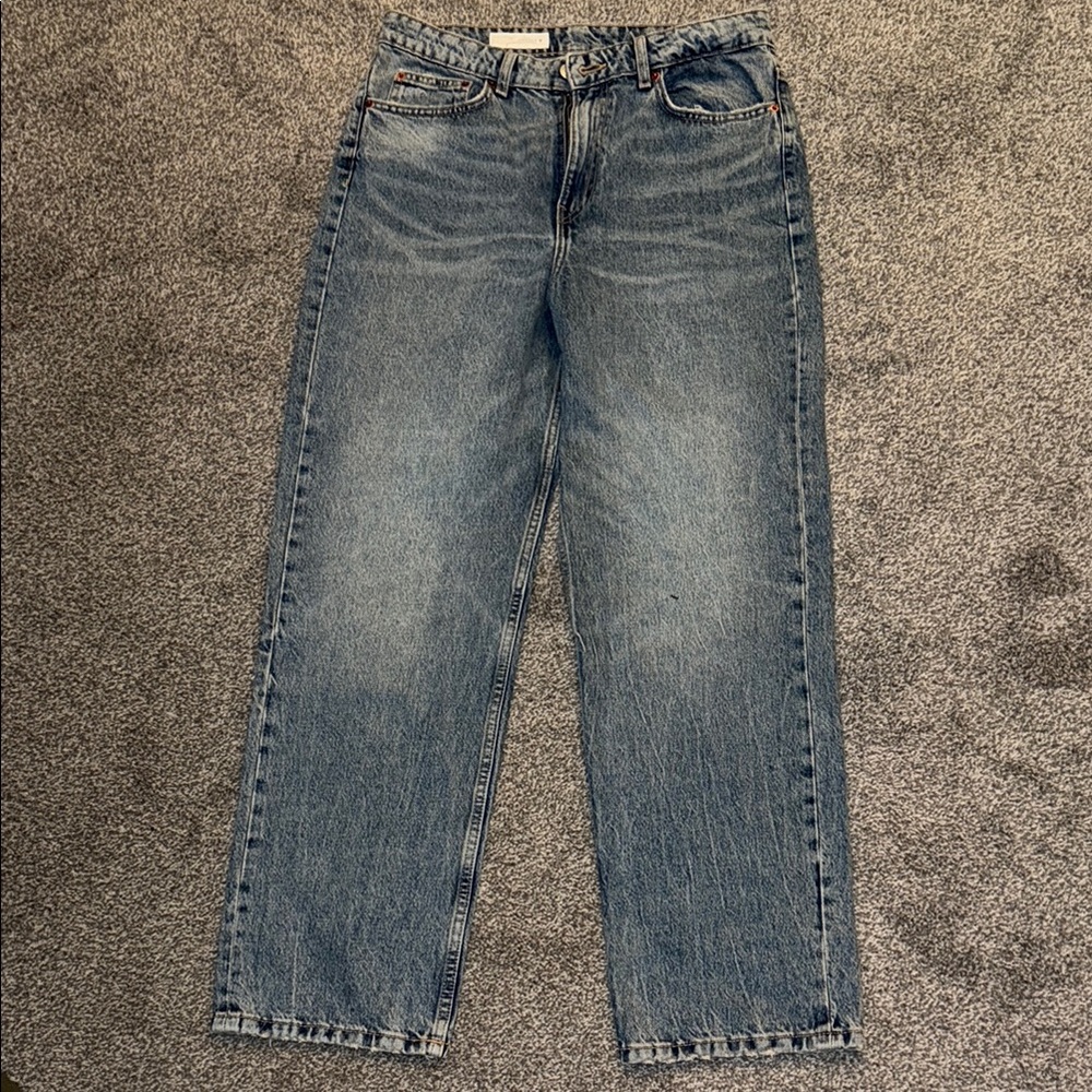 Zara relaxed  Blue Denim Jeans